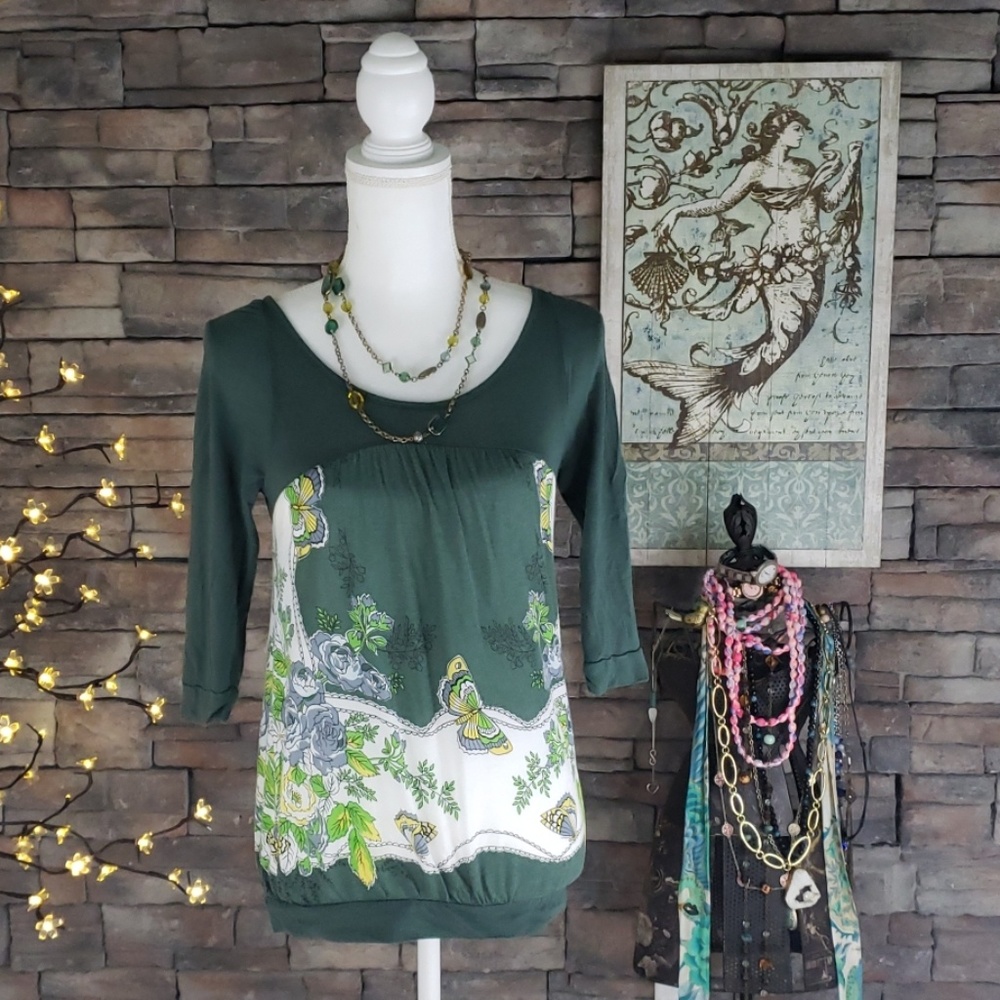 Free People 🦋 Butterfly Top